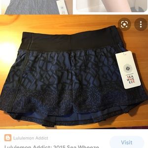 NOT FOR SALE Lululemon Seaweeze Skirt